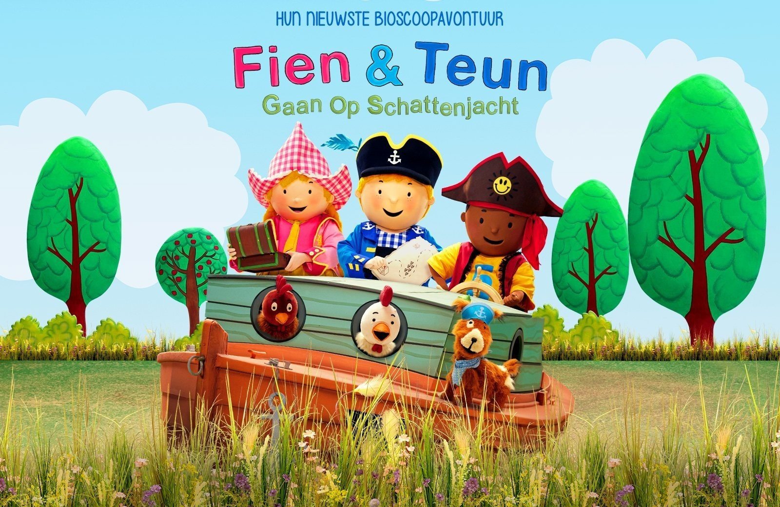 Fien & Teun Gaan op Schattenjacht nu te zien in de bioscoop!