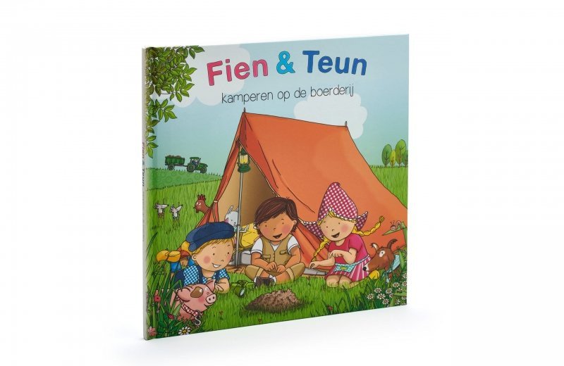 Fien & Teun boek Kamperen op de boerderij